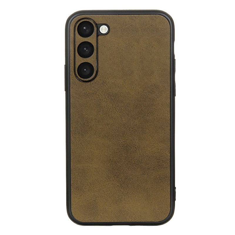 Coque Samsung Galaxy S23 Plus 5G Effet Cuir Look Raffiné