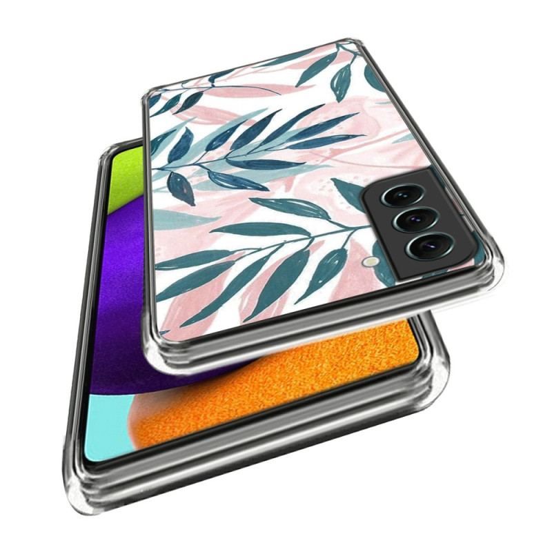 Coque Samsung Galaxy S23 Plus 5G Feuilles Colorées