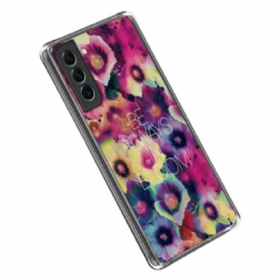 Coque Samsung Galaxy S23 Plus 5G Silicone Be Always in Bloom