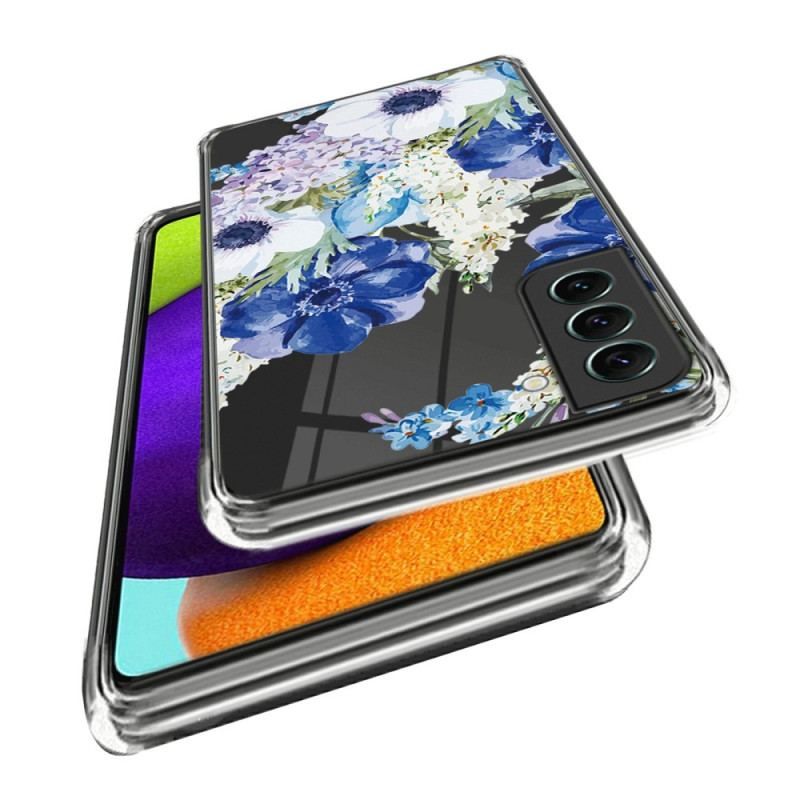 Coque Samsung Galaxy S23 Plus 5G Transparente Fleurs