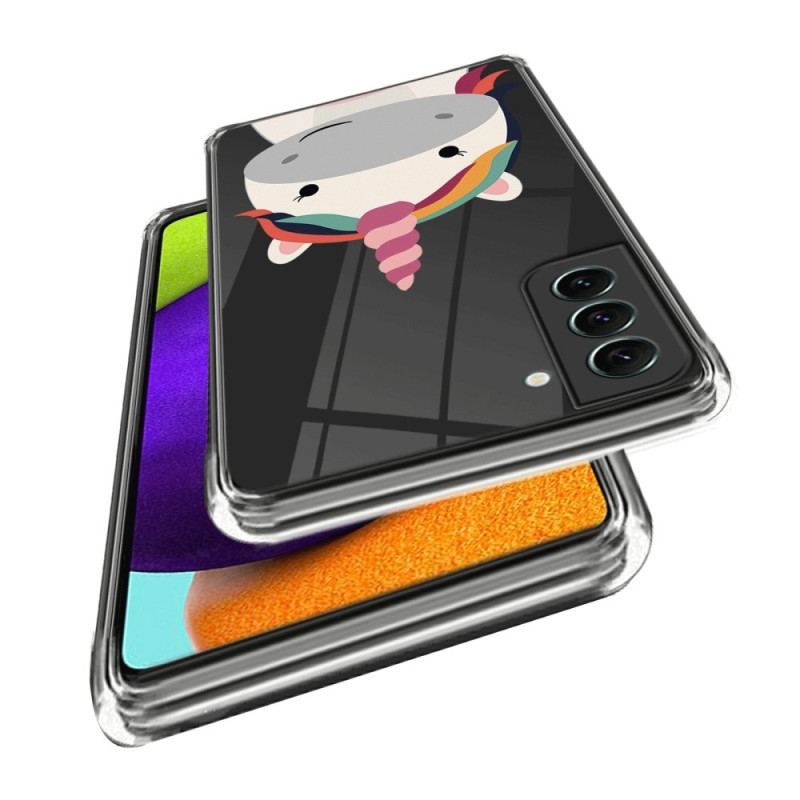 Coque Samsung Galaxy S23 Plus 5G Transparente Licorne