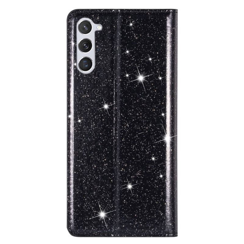 Flip Cover Samsung Galaxy S23 Plus 5G Style Paillettes