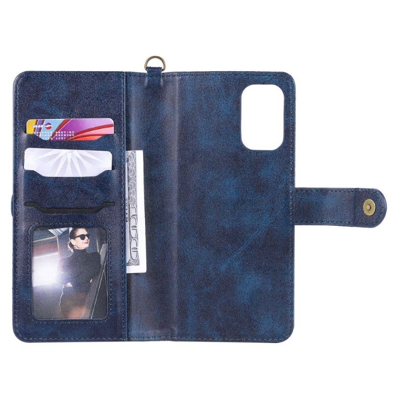 Housse et coque 2 en 1 pour Samsung Galaxy S20 Plus simili cuir