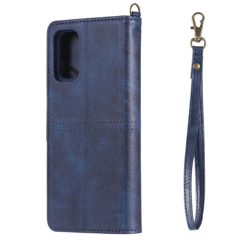 Housse et coque 2 en 1 pour Samsung Galaxy S20 Plus simili cuir