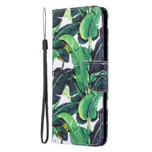 Housse Samsung Galaxy S20 Plus Feuilles de Bananier