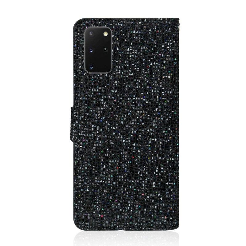 Housse Samsung Galaxy S20 Plus Glitter Porte Cartes