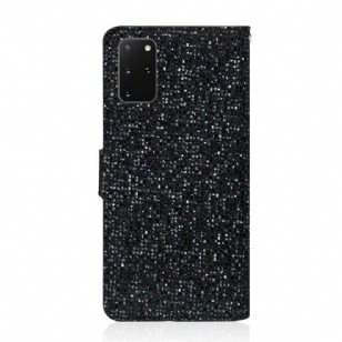 Housse Samsung Galaxy S20 Plus Glitter Porte Cartes