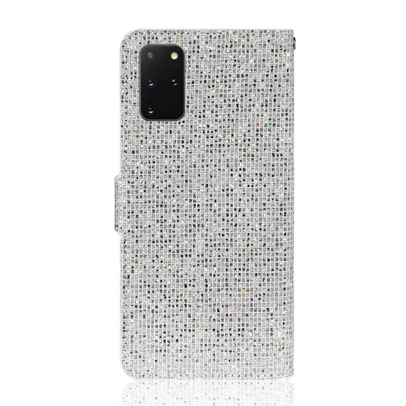 Housse Samsung Galaxy S20 Plus Glitter Porte Cartes