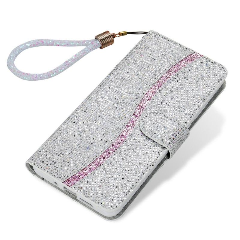 Housse Samsung Galaxy S20 Plus Glitter Porte Cartes