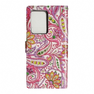 Housse Samsung Galaxy S20 Plus paisley fleur