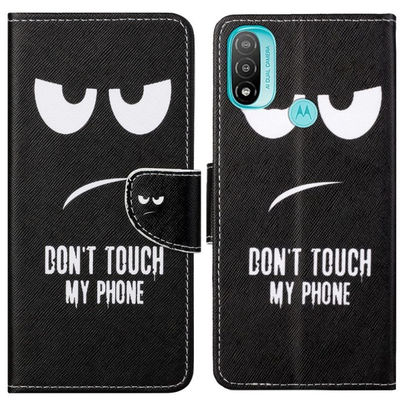 Housse Moto G71 5G Don't Touch My Phone