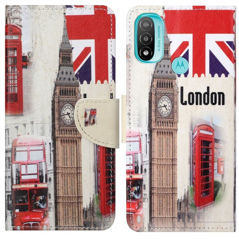 Housse Moto G71 5G London Life