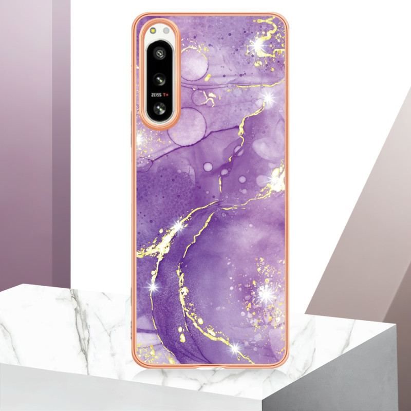 Coque Sony Xperia 5 IV Marbre Coloré