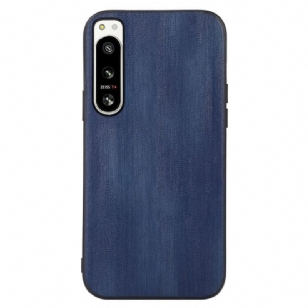 Coque Sony Xperia 5 IV Simili Cuir Texturé