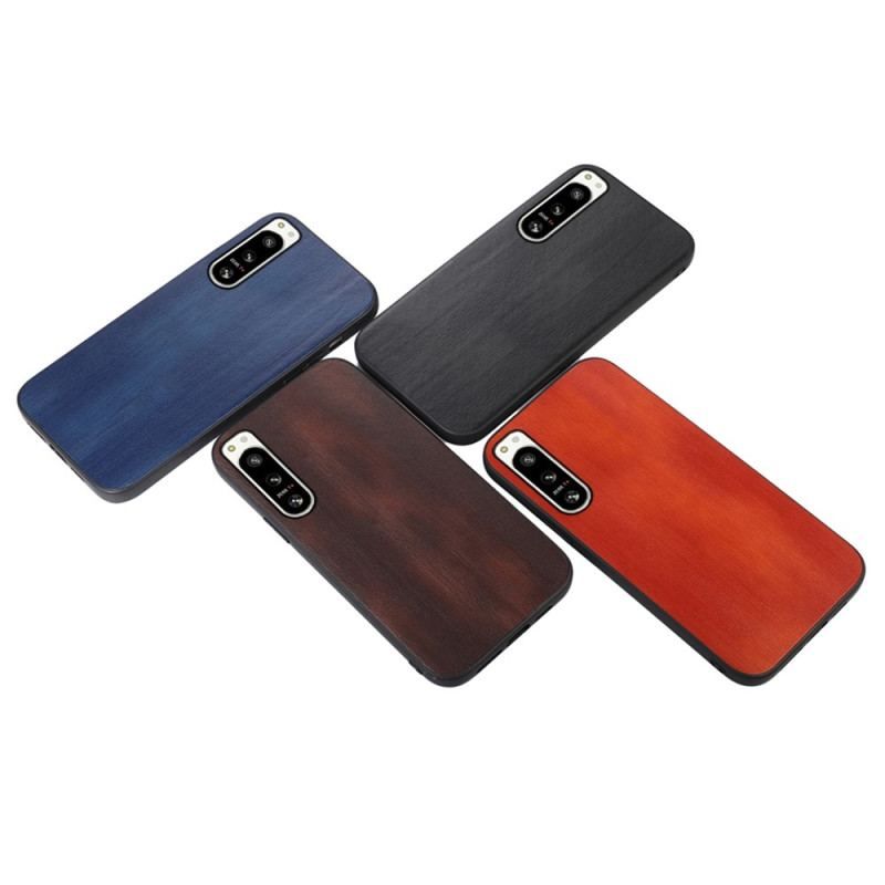 Coque Sony Xperia 5 IV Simili Cuir Texturé