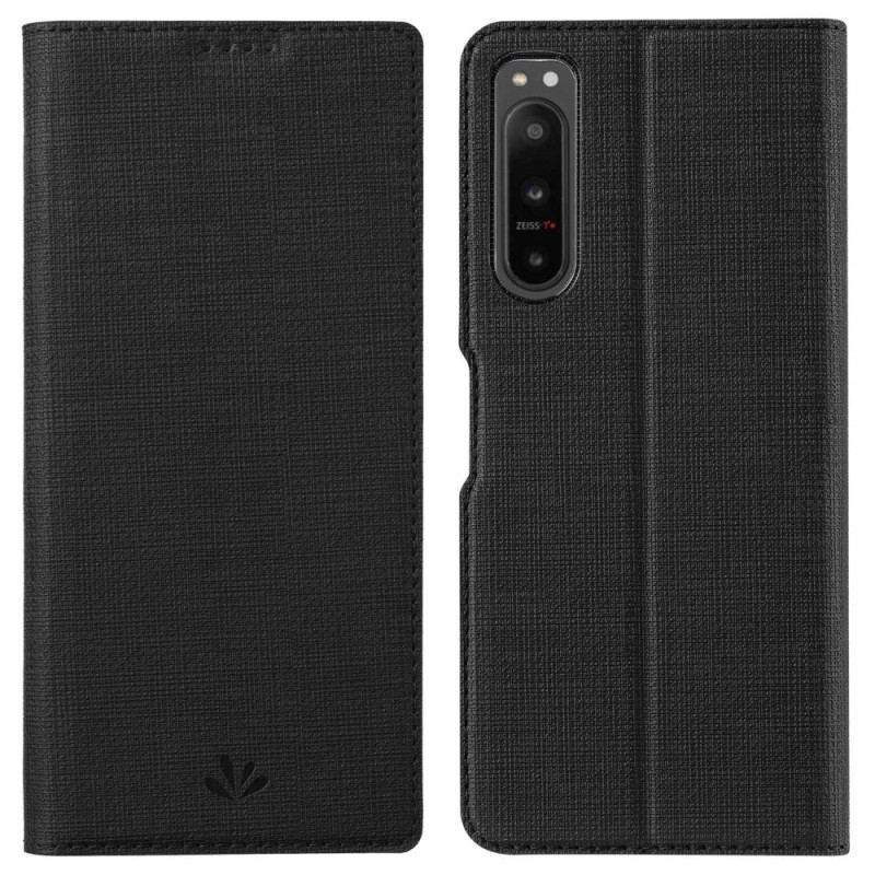 Flip Cover Sony Xperia 5 IV Texturée VILI DMX Series