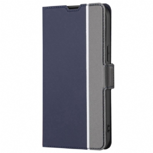 Flip Cover Sony Xperia 5 IV Ultra Fine Bicolore