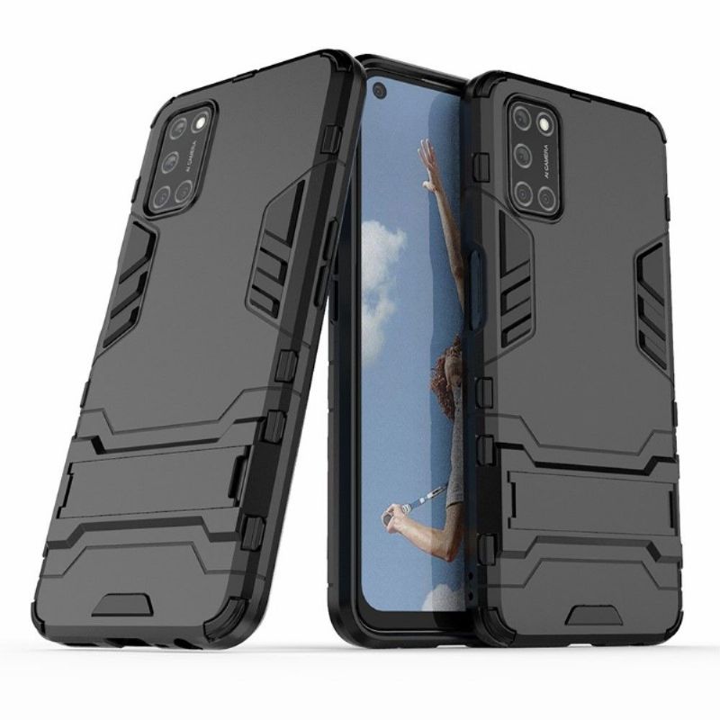 Coque Oppo A72 Cool Guard Antichoc avec Support intégré