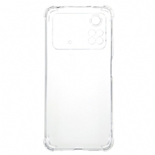 Coque Poco M4 Pro 4G transparente angles renforcés