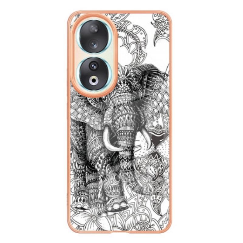 Coque Honor 90 Éléphant Tribal