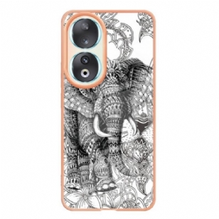 Coque Honor 90 Éléphant Tribal