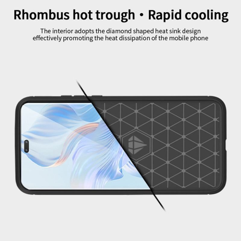 Coque Honor 90 Fibre Carbone Brossée MOFI