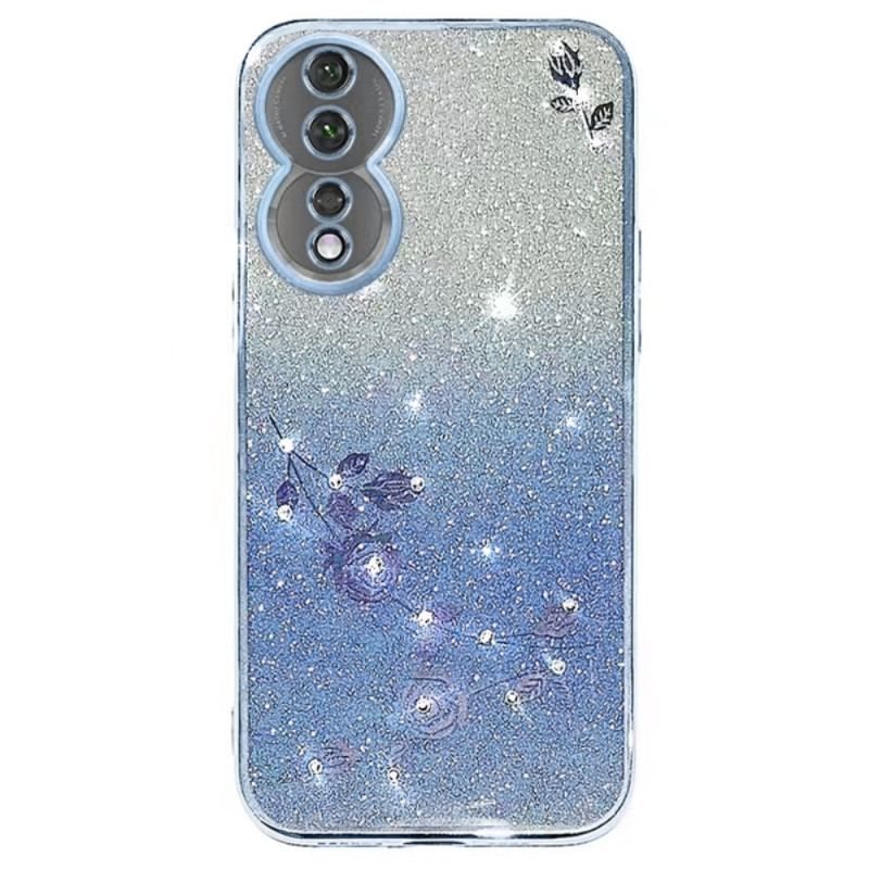 Coque Honor 90 Paillettes Roses