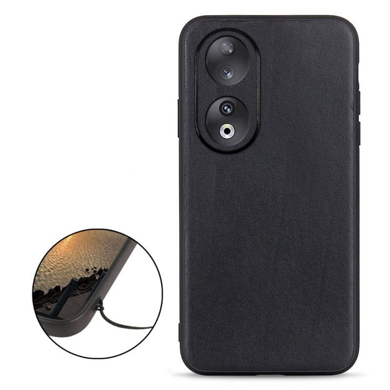 Coque Honor 90 Vrai Cuir