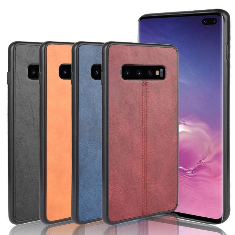 Coque Samsung Galaxy S10 Plus Effet Cuir