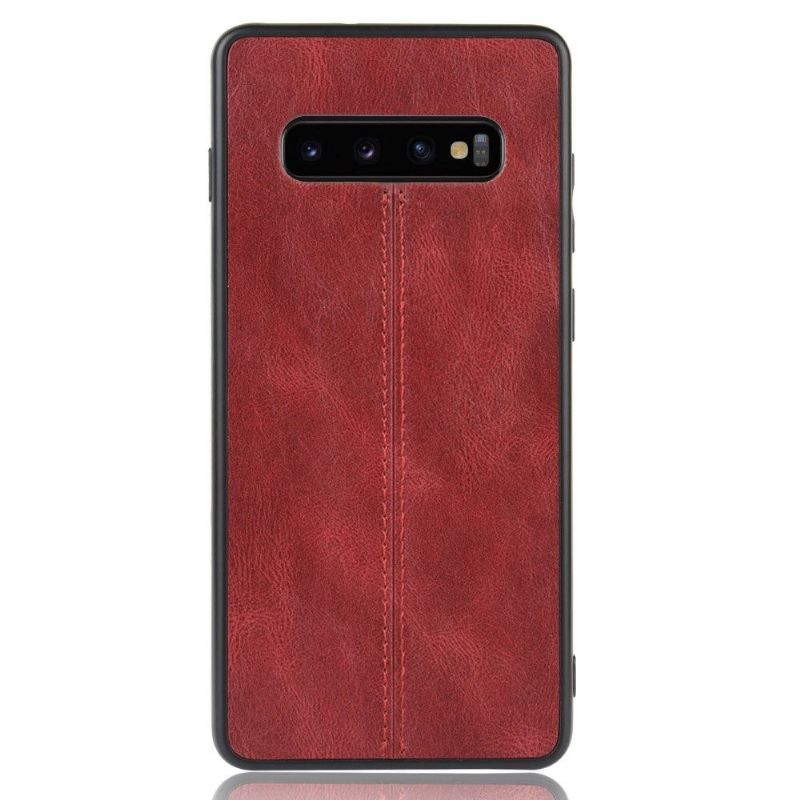 Coque Samsung Galaxy S10 Plus Effet Cuir