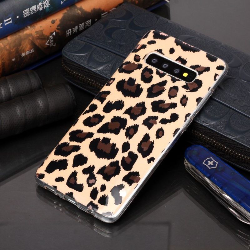 Coque Samsung Galaxy S10 Plus Léopard