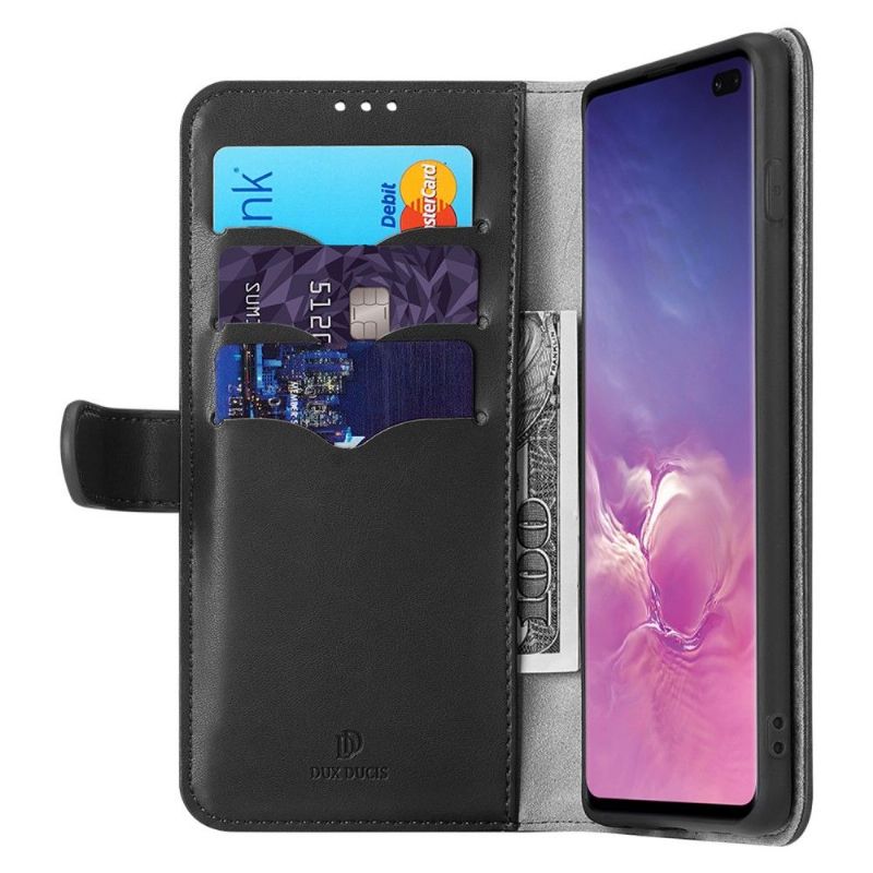 Housse Samsung Galaxy S10 Plus KADO Serie effet cuir