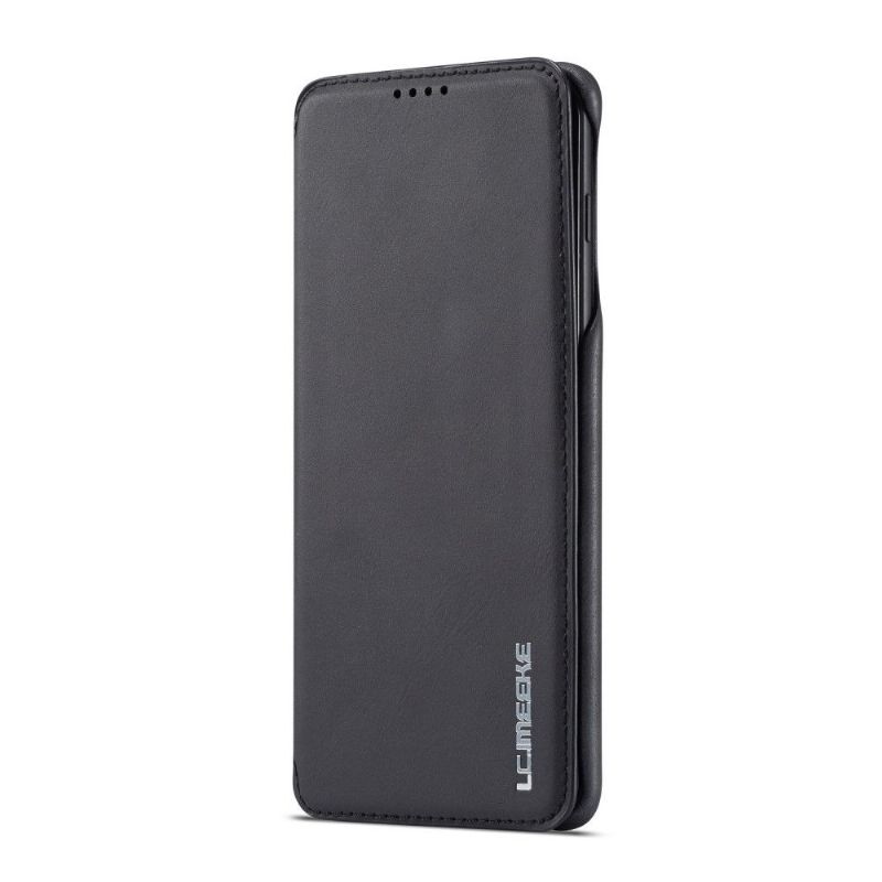 Samsung Galaxy S10 Plus - Coque avec rabat simili cuir