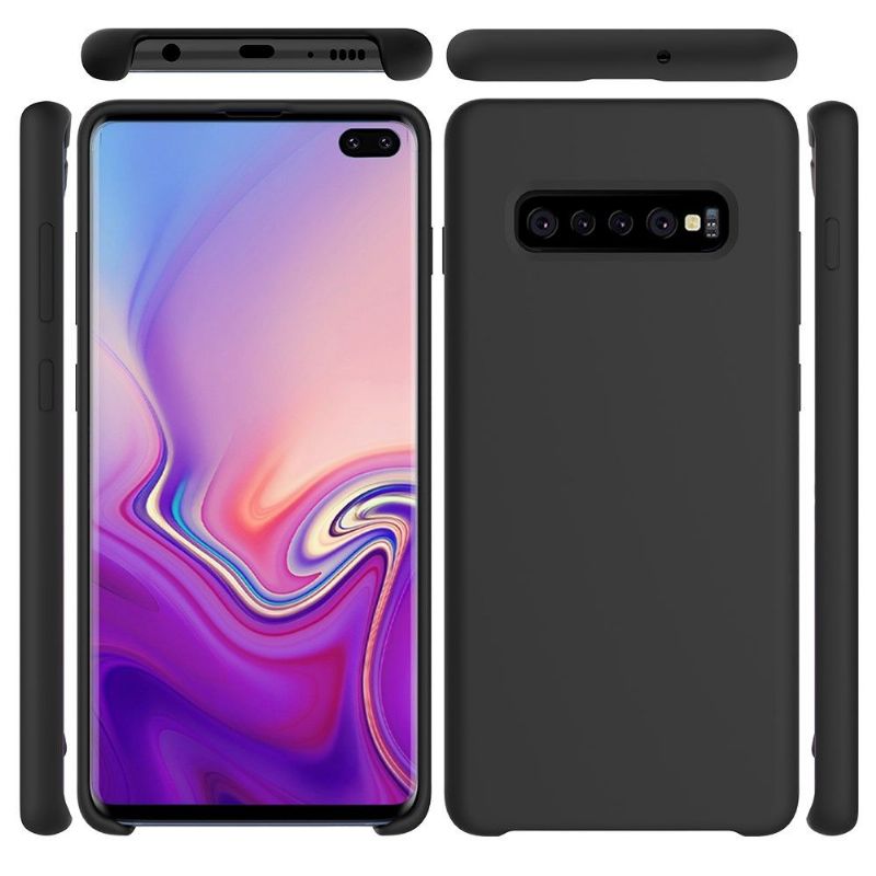 Samsung Galaxy S10 Plus - Coque silicone liquide