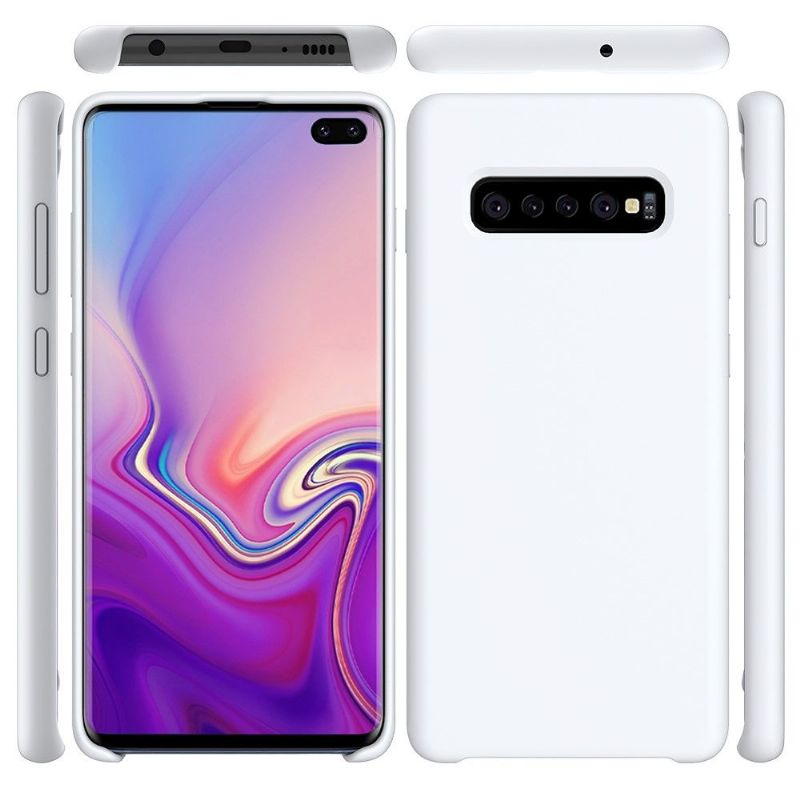 Samsung Galaxy S10 Plus - Coque silicone liquide