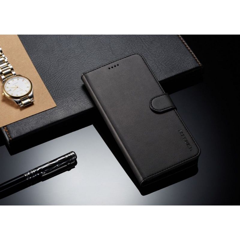 Samsung Galaxy S10 Plus - Etui en cuir style portefeuille