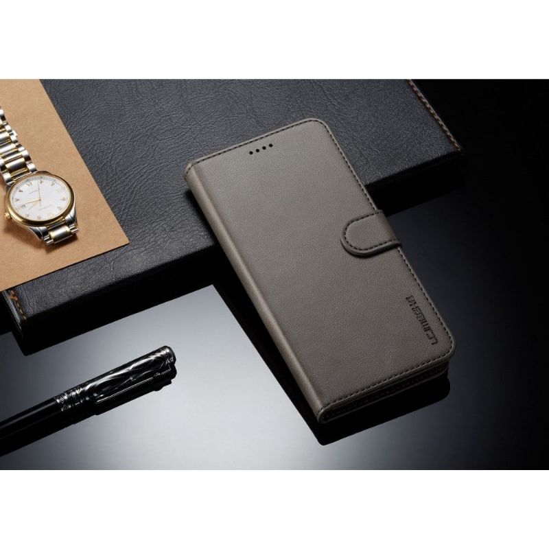 Samsung Galaxy S10 Plus - Etui en cuir style portefeuille