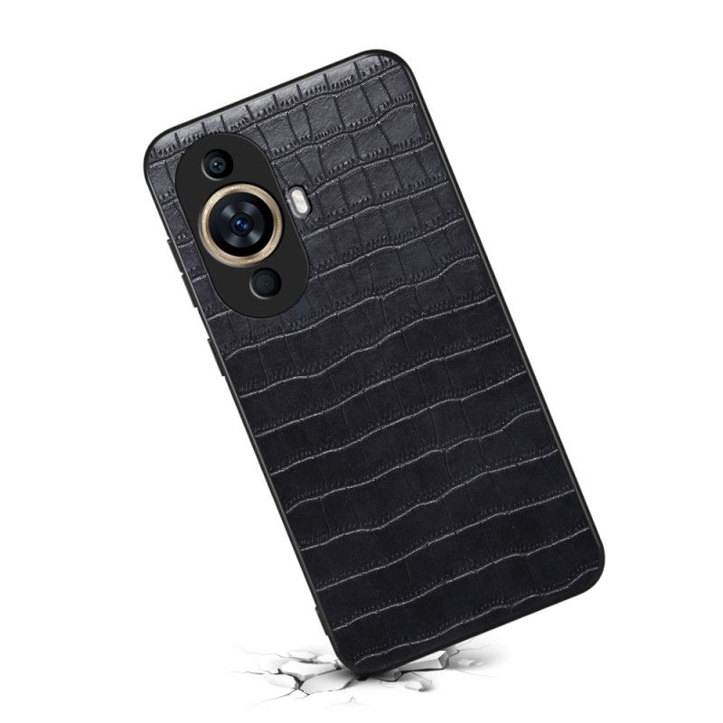 Coque Huawei Nova 12S Effet Crocodile