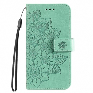 Housse Huawei Nova 12S Décor Mandala à Lanière