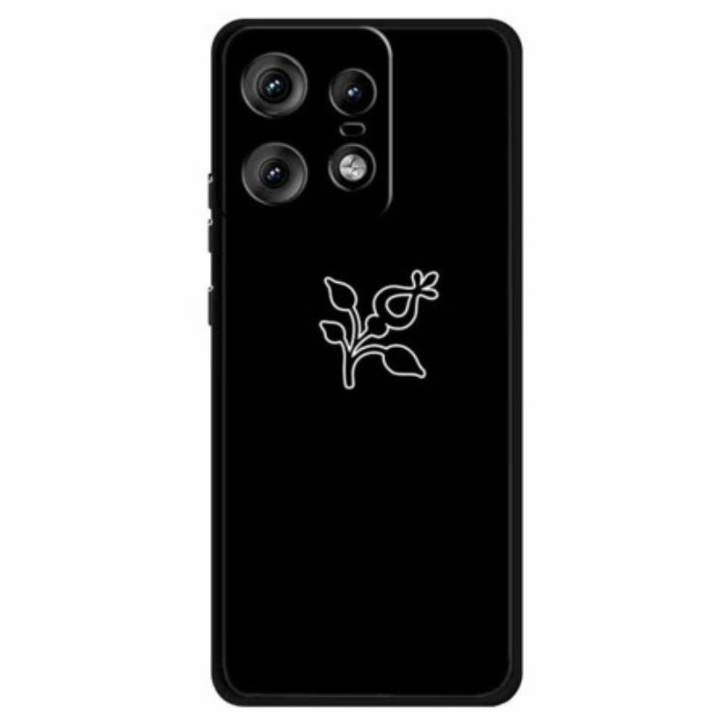 Coque Motorola Edge 50 Pro Fleur Graphique