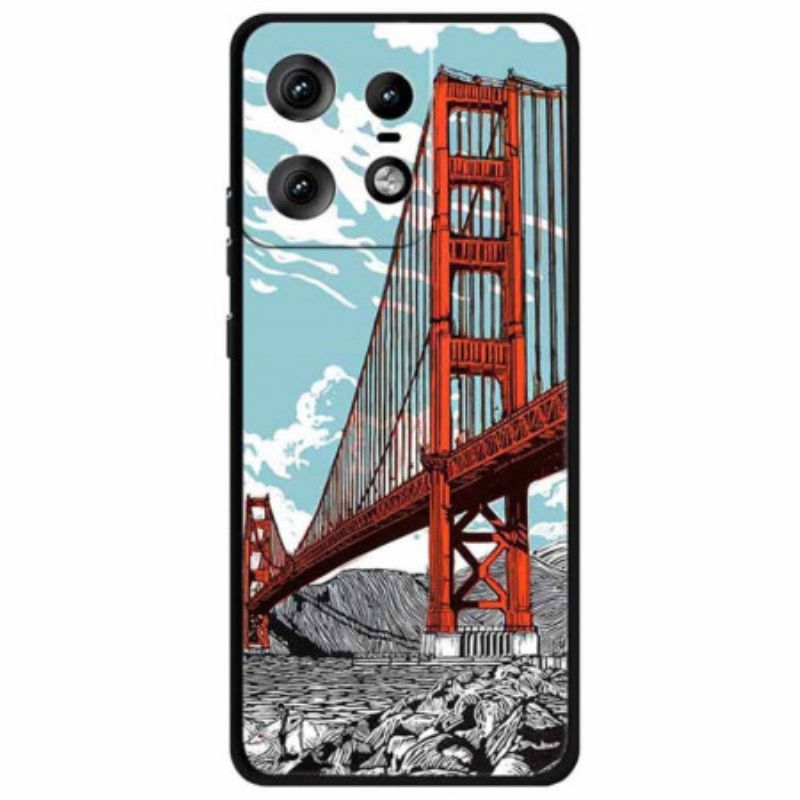 Coque Motorola Edge 50 Pro Golden Gate Bridge