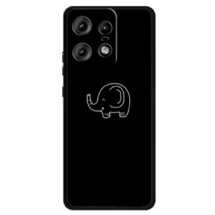 Coque Motorola Edge 50 Pro Petit Éléphant