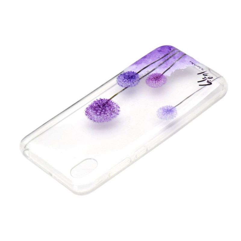 Huawei Y5 2019 - Coque Pissenlits Violets