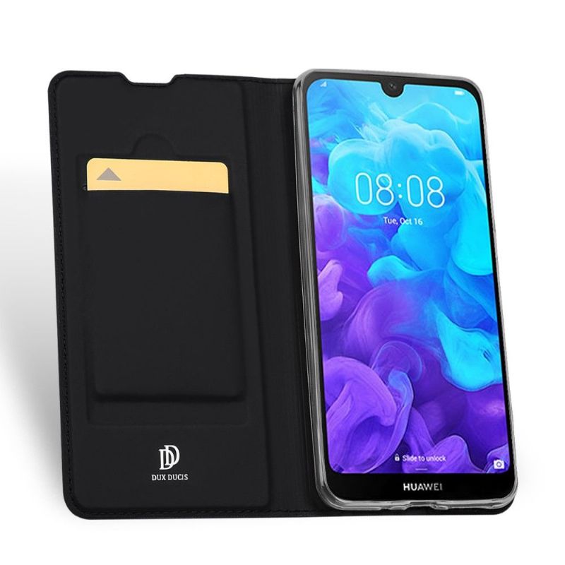 Huawei Y5 2019 - Étui Business imitation cuir