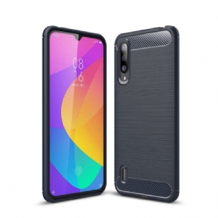 Xiaomi Mi 9 Lite - Coque gel brossé carbone