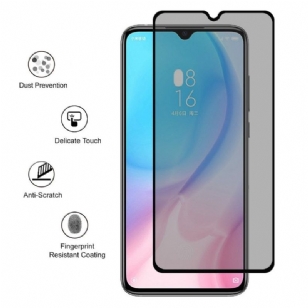 Xiaomi Mi 9 Lite - Protection d'écran verre trempé et filtre de confidentialité