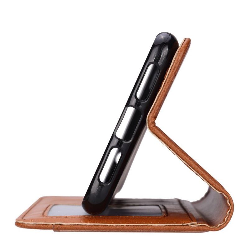 Xiaomi Mi 9 - Housse cuir stand case porte cartes