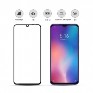 Xiaomi Mi 9 - Protection d’écran en verre trempé Full Size - Noir