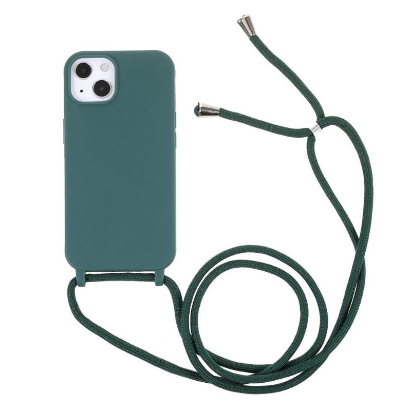 Coque iPhone 13 mini avec cordon bandoulière