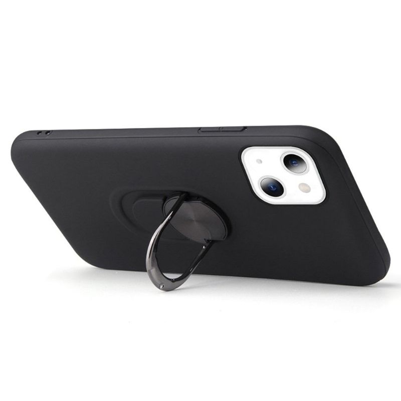 Coque iPhone 13 mini effet mat avec support au dos